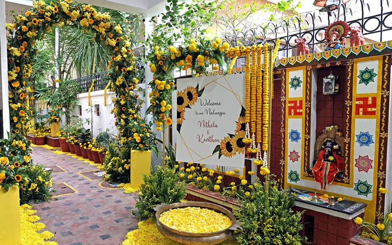 Best Haldi Decoration Services In Gurugram Sector 44